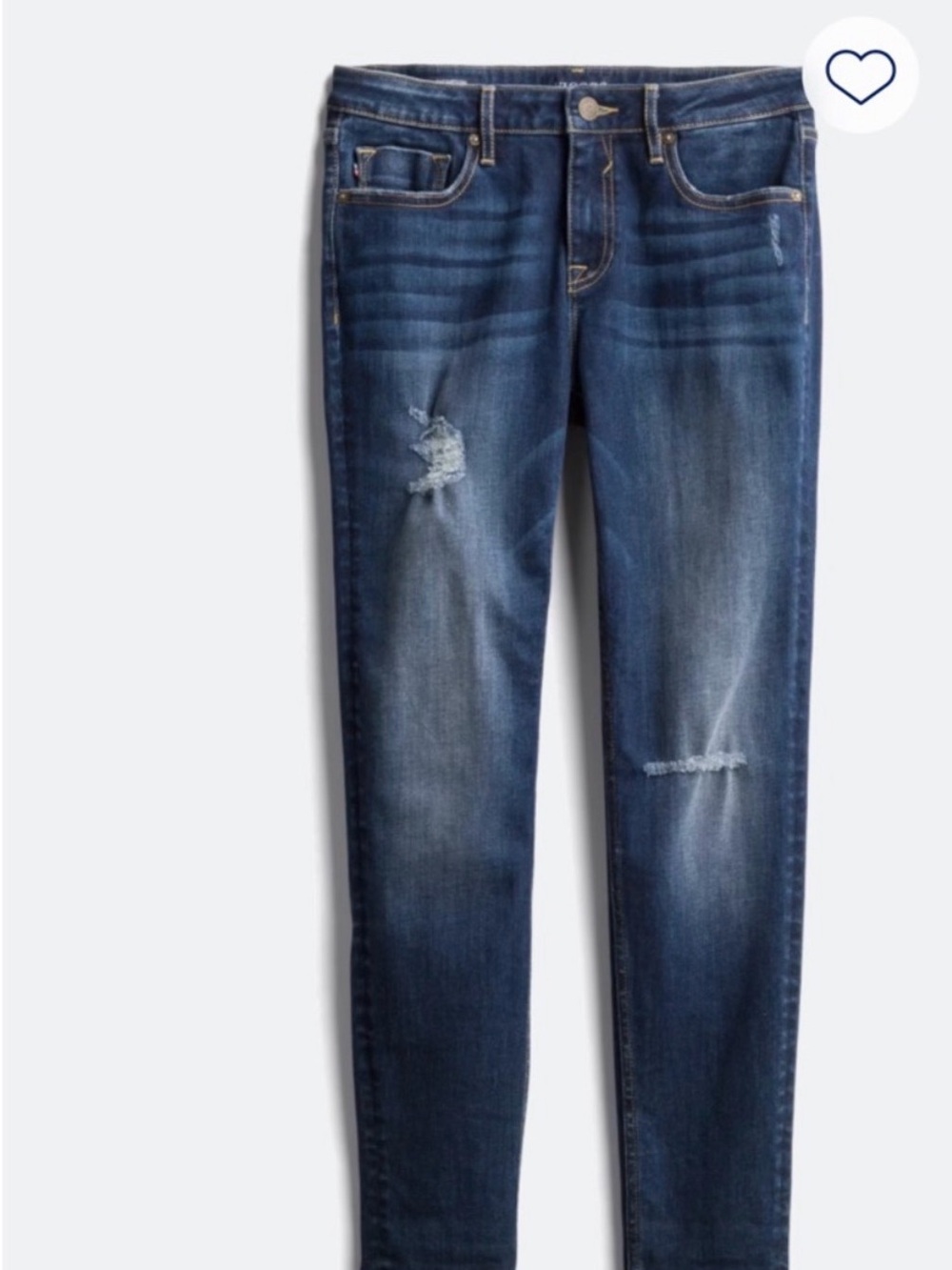 Vigoss Thompson Tomboy Distressed Skinny Jeans, Size 30